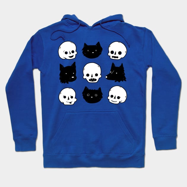 Silly Skellies Hoodie by Little Spooky Studio